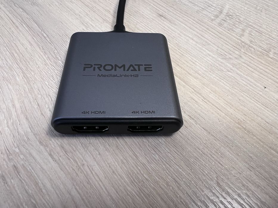 Переходник USB-C/2-HDMI Promate MediaLink-H2