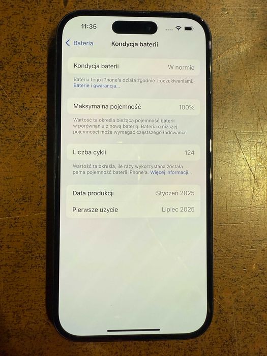 Smartfon Apple iPhone 16 128GB Szary | Stan bdb GW