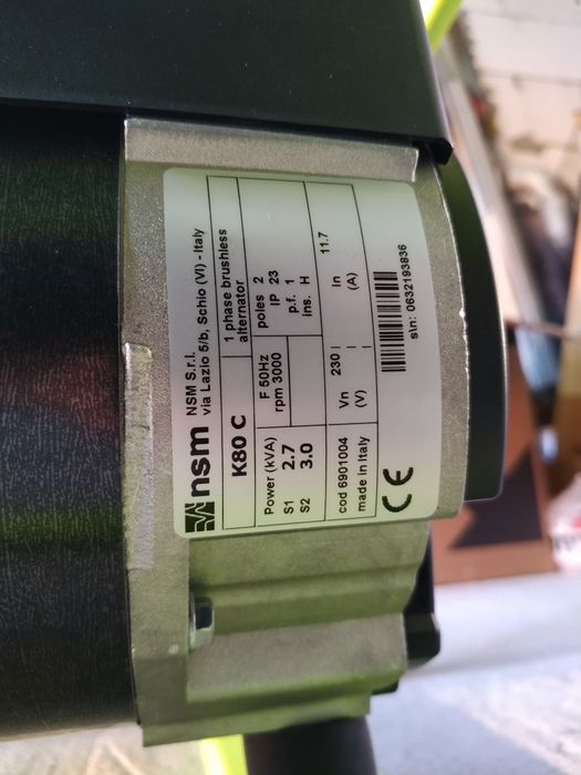 Бензиновый генератор PRAMAC E3200 2,6 кВт (Honda GX160)