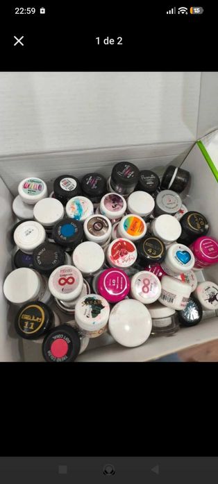Cores de gel para unhas