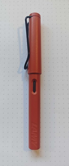 Caneta de Aparo Lamy Safari - Terra Red "Original" Edição Limitada