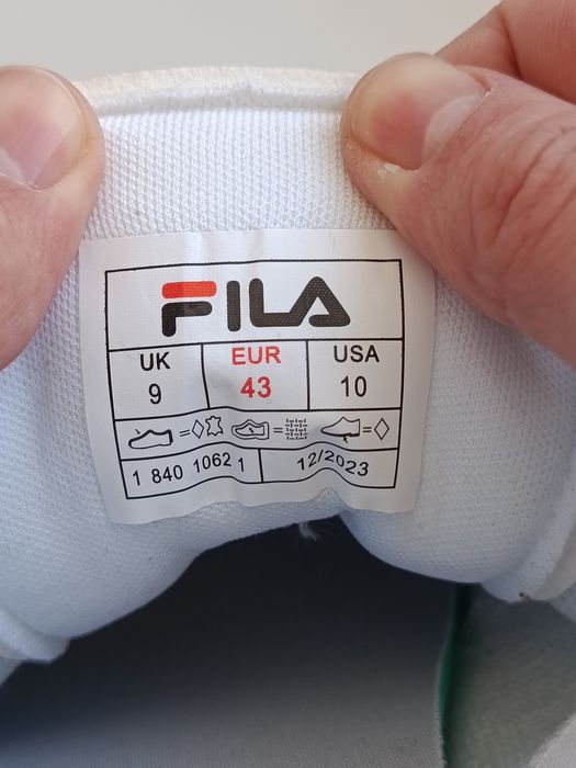Кросівки чоловічі фірма FILA оригінал, розміри 44, 43.