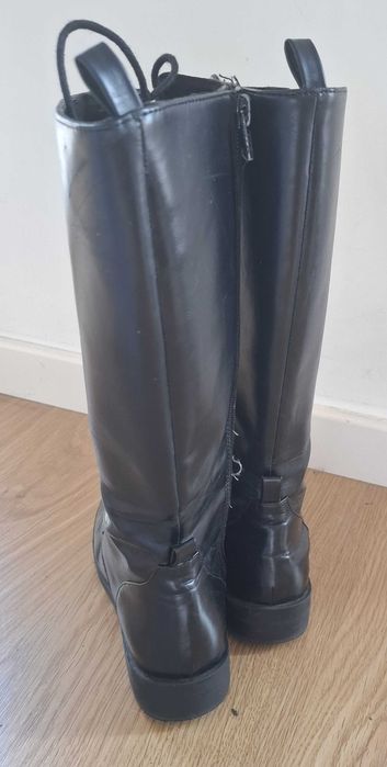 Botas Cano Alto Zara: Tam 36