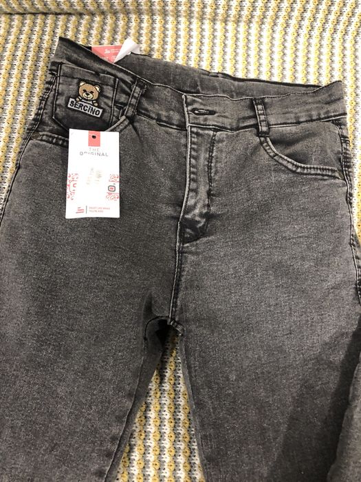 Утеплені джинси для хлопчика 134-140.В середині мех.