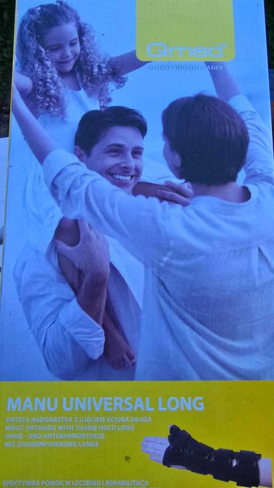 Manu Universal Orteza nadgarstka z ujęciem kciuka | Długa