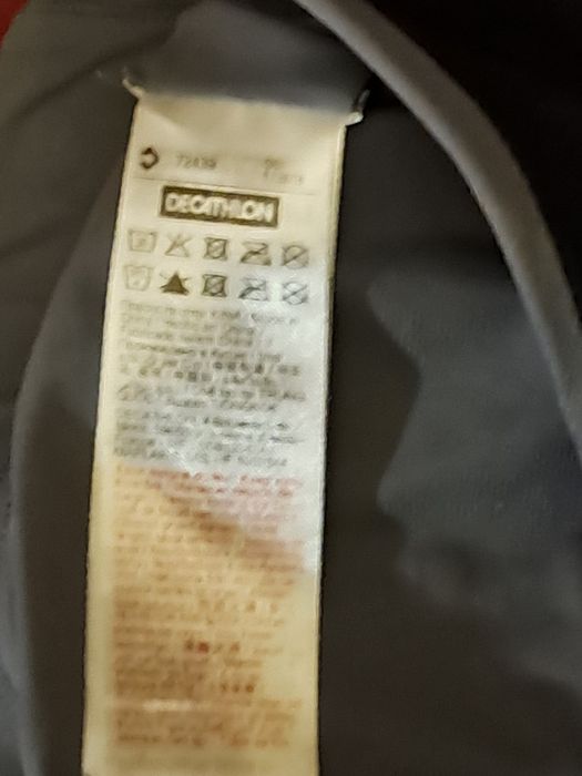 Шорты беговые Kalenji   2 в 1 черного цвета