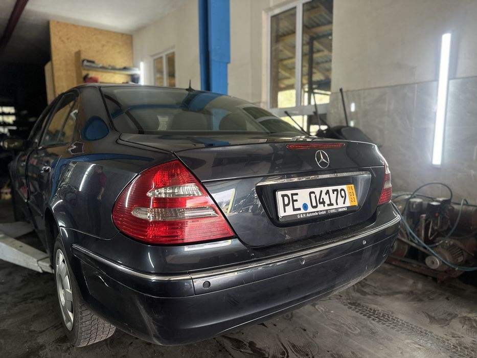 W211 mercedes капот фари бампер замок тнвд турбіна крило e class