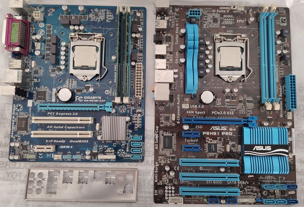 Материнская плата 1155 Intel i3-2100 i3-3220