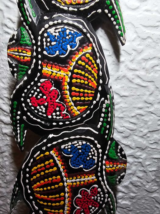 Płaskorzeźba żółwie