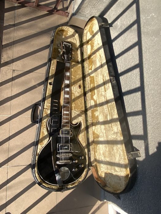 Jolana diamant les paul black beauty vintage hard case