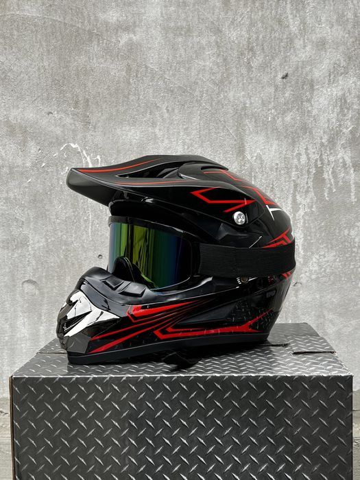 Ендуро шолом, кросовий шлем, мото шолом, мотошлем, шлем для мотоцикла