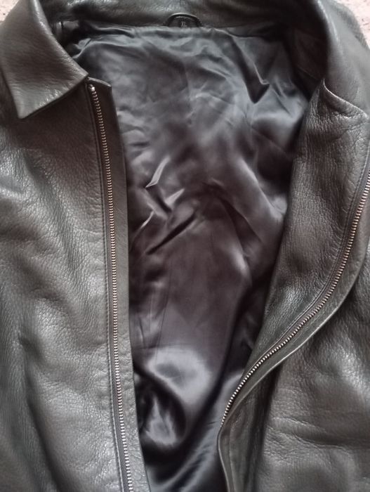 Чоловіча шкіряна куртка