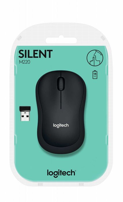 Mysz Myszka Logitech M220 Silent bezprzewod optyczna 1000DPI Sklep Wwa