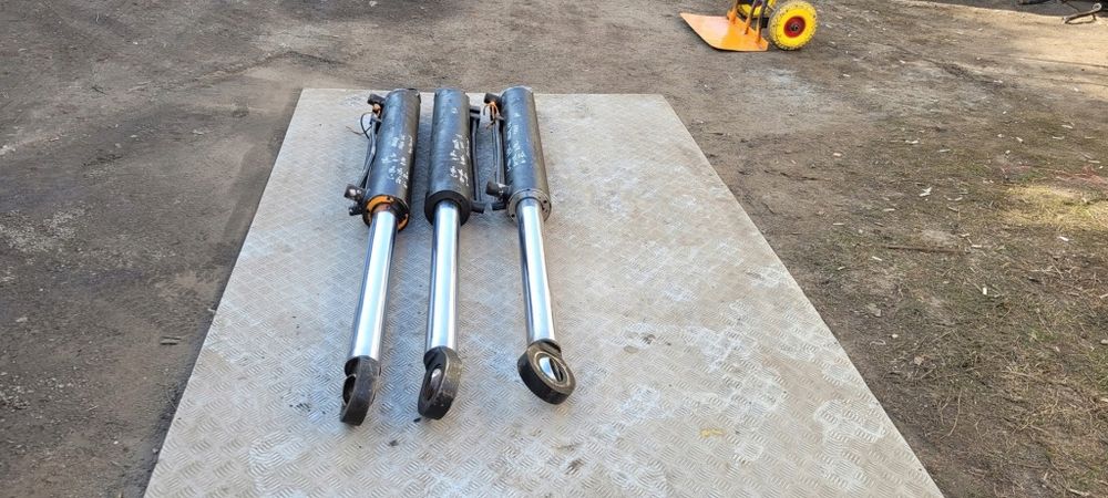 siłownik hydrauliczny śmieciarka HALLER  X1C prasa zgniot