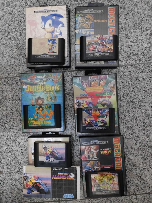 Mega Drive + jogos