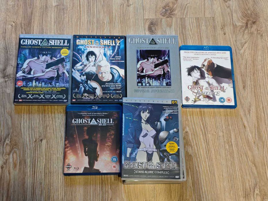 Ghost in the Shell – Kolekcja Filmów i Serii