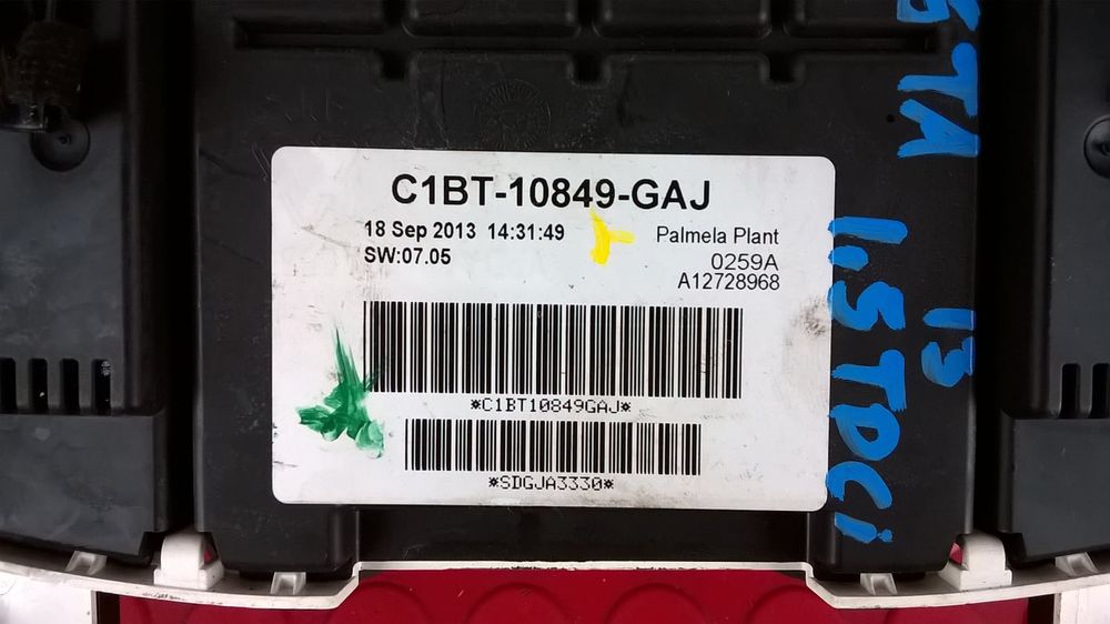 Quadrante / Painel de Instrumentos C1BT-10849-GAJ - FORD FIESTA VI