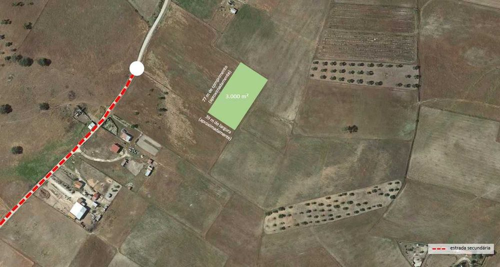 Venda de Terreno em Pias (Serpa) | 3.000 m2