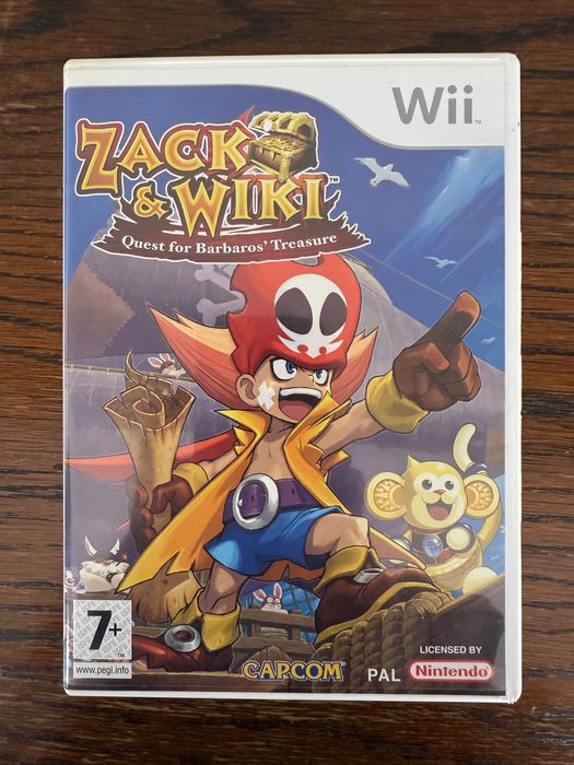 Jogo Wii - Zack & Wiki: Quest for Barbaros' Treasure