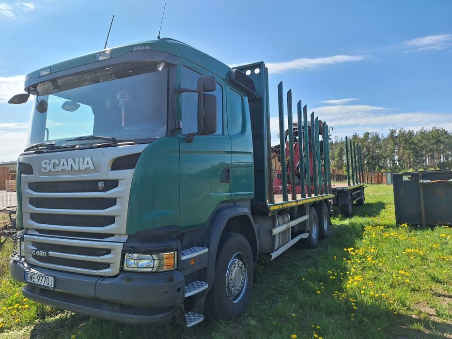 Scania G490 + przyczepa