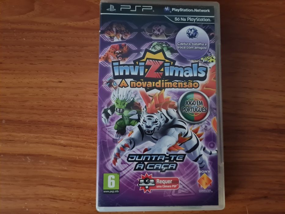 Invizimals PSP 3 jogos