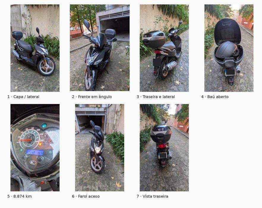 Kymco Agility City 125 | 2021 | Apenas 8.874 km | Excelente estado + Extras