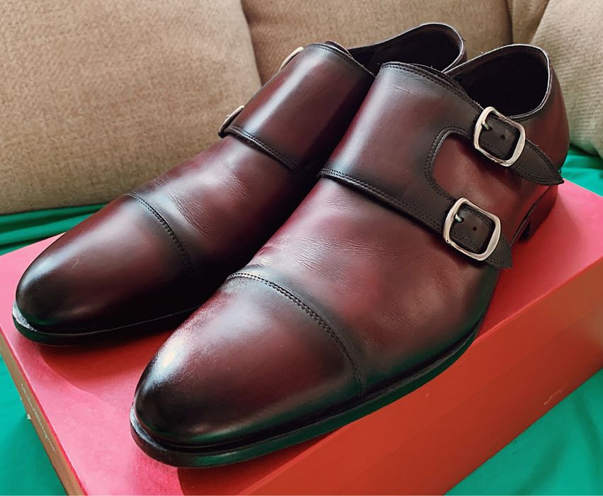 Туфлі Монки Fratelli Rossetti 44 Шкіра Кожа Туфли