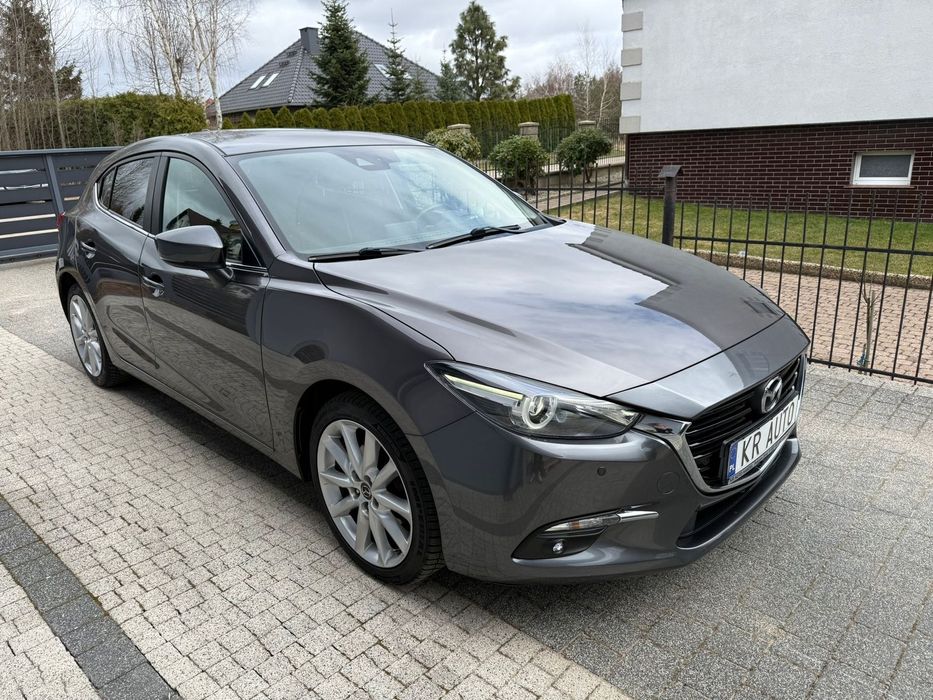 Mazda 3 2.0 SkyActiv 120KM LED Xenon BOSE HeadUP Kamera PDC Alu Klimatonik !