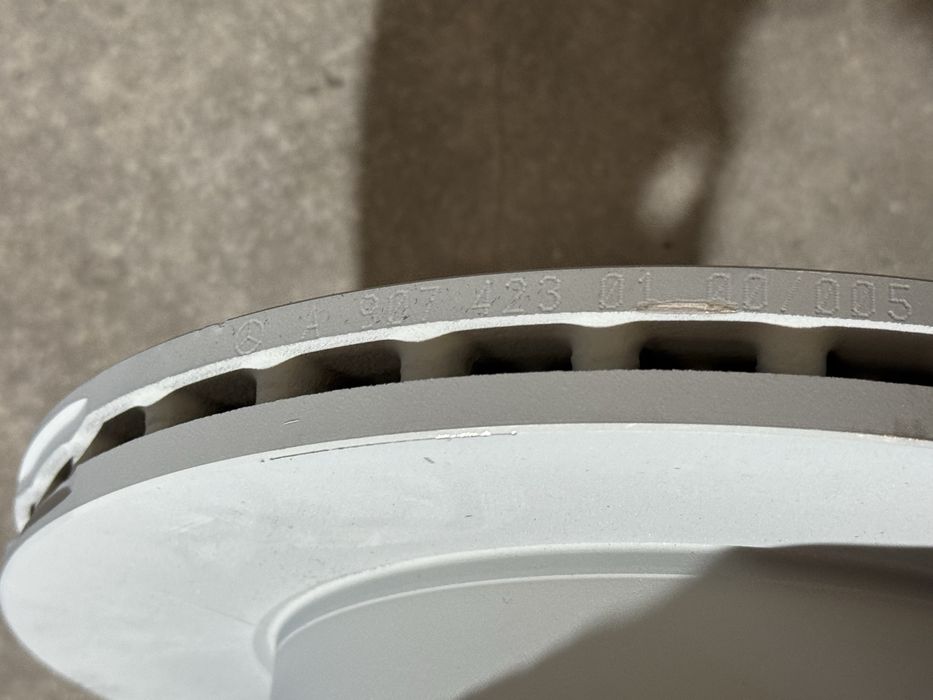 Диск гальмівний тормозной спрінтер спарка двухкатковий Sprinter W906 7