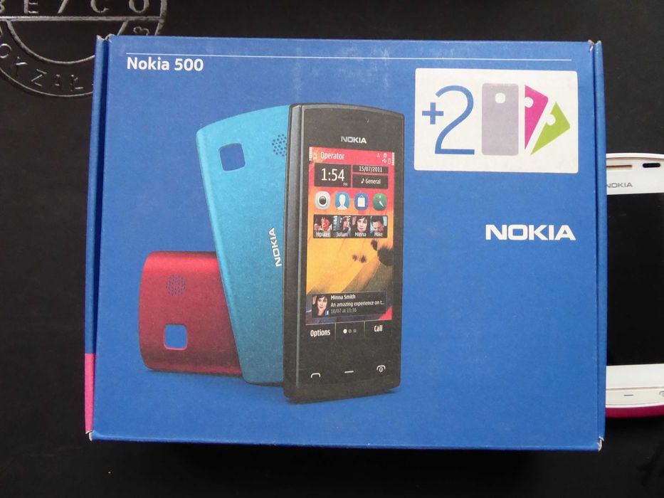 NOKIA 500 zestaw panele karton instrukcja