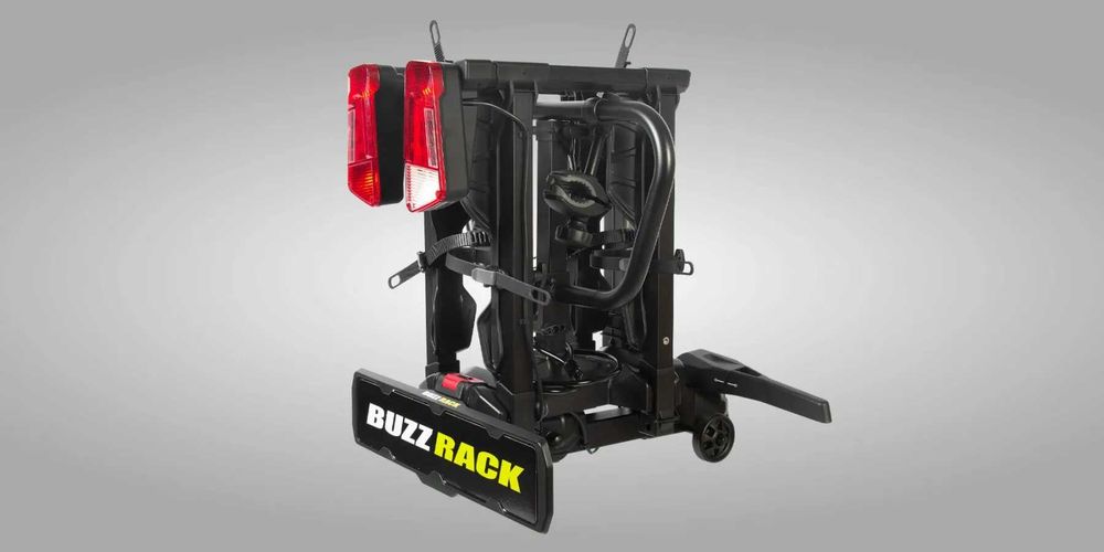 Platforma rowerowa Buzzrack Pro 2 do rowerów z bardzo szerokimi oponami - E-Biki , Fat - Bik, rampa do załadunku rowerów w standardzie