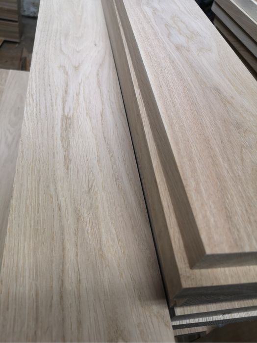 Schody, Stopnie debowe, klasa AB  4x30x100