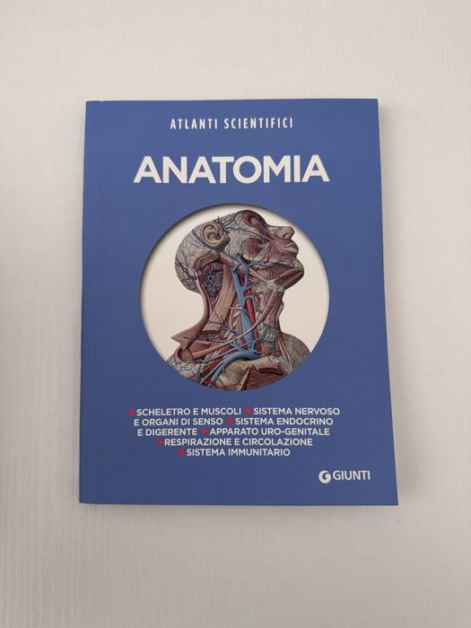 Книга з анатомії італійською мовою / Anatomia  Adriana Rigutti