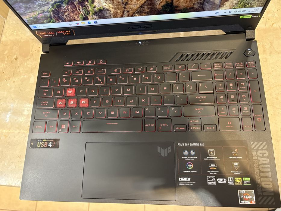 [289/26] Laptop Asus TUF Gaming A15 - GWARANCJA