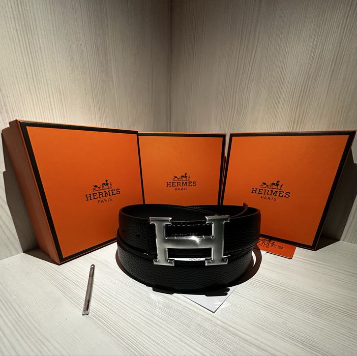 Ремінь Hermes | ремень hermes | Подарунок на день закоханих | чорний