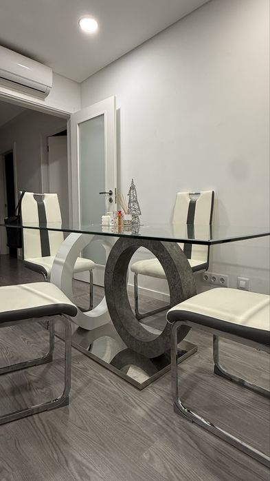 Mesa de Sala Formato Anéis
