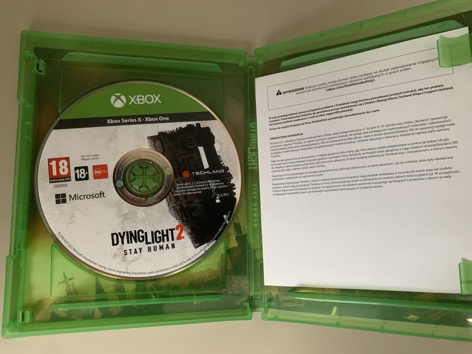 Gra Dying Light2 Na konsole Xbox one albo series xs