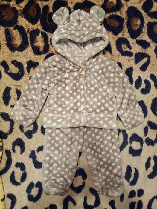 Теплий костюмчик для дівчинки