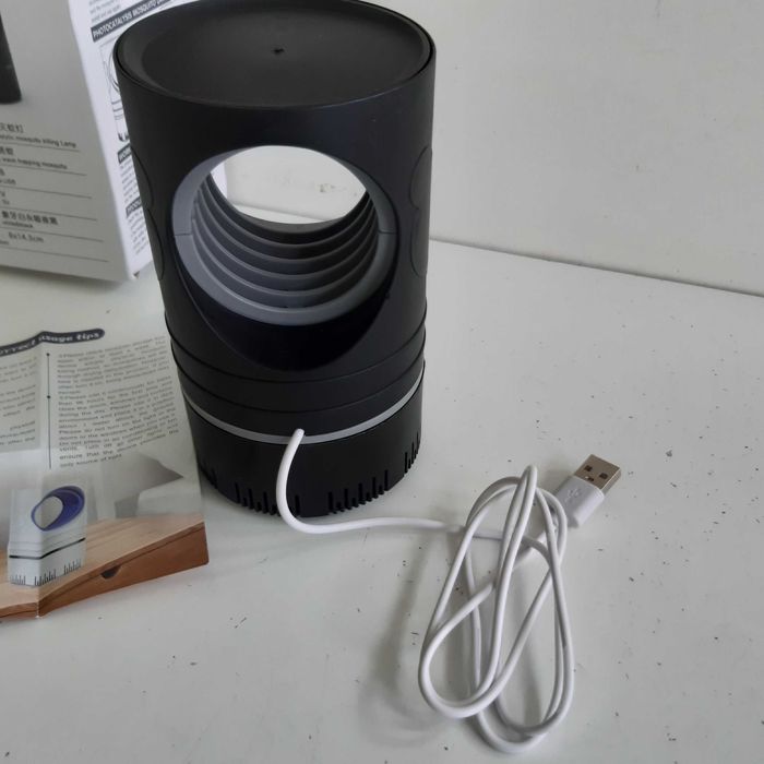 Armadilha Captura Melgas Mosquitos Novo Luz Led UV 368nm USB