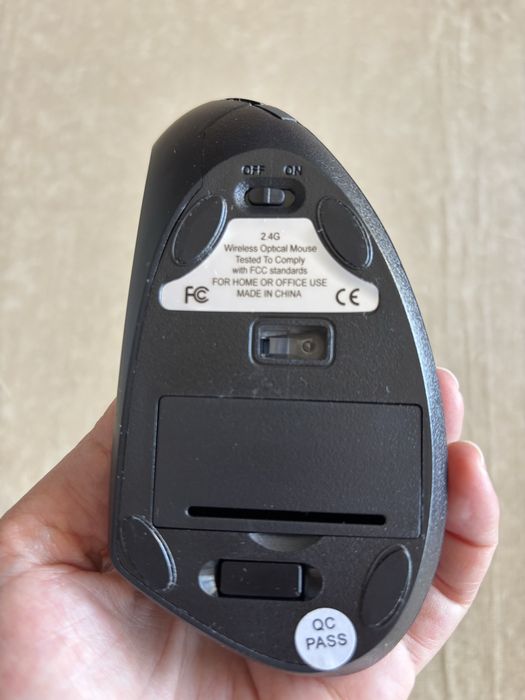 Rato ergonómico para esquerdinos