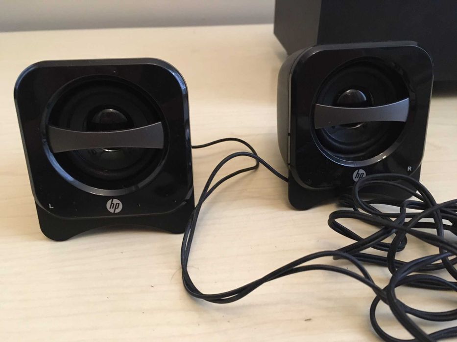 Colunas de Som HP 2.1 Compact Speaker System