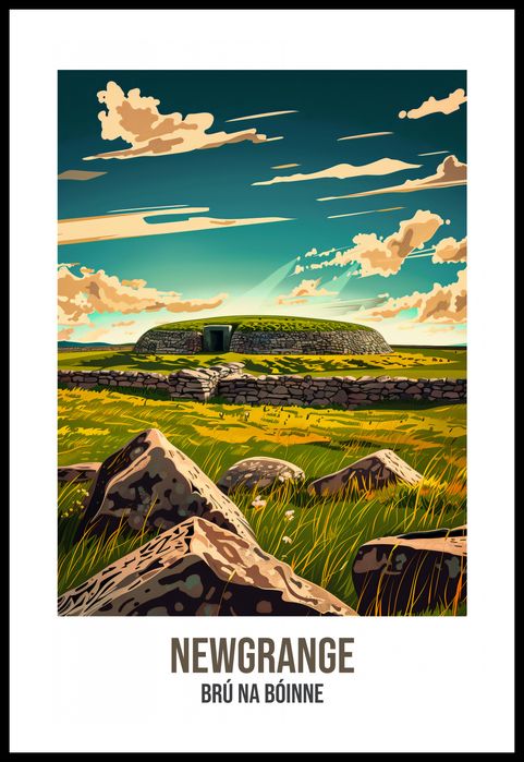 Plakat 53x81cm Newgrange