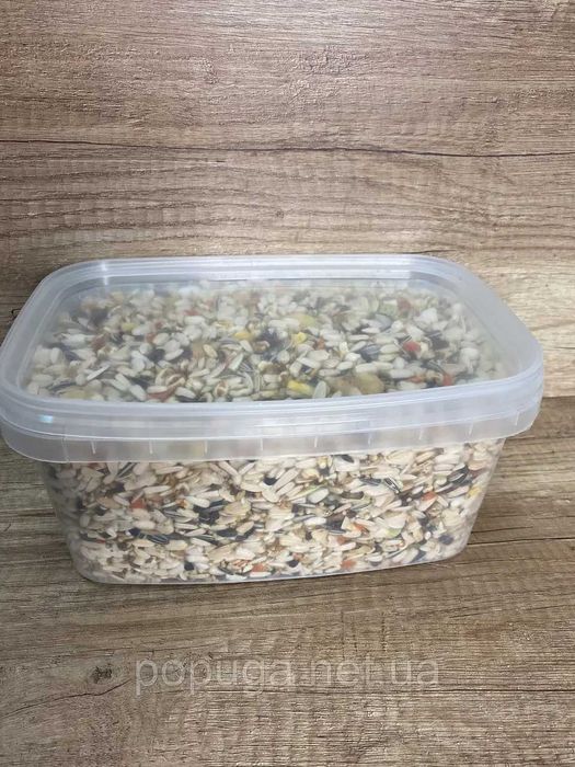 Корм для середніх, крупних папуг Deli Nature 1.5кг відро