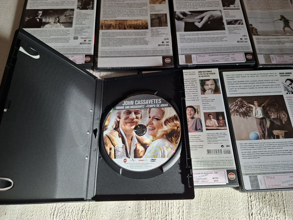 Dvds da coleção Grandes Realizadores jornal Público