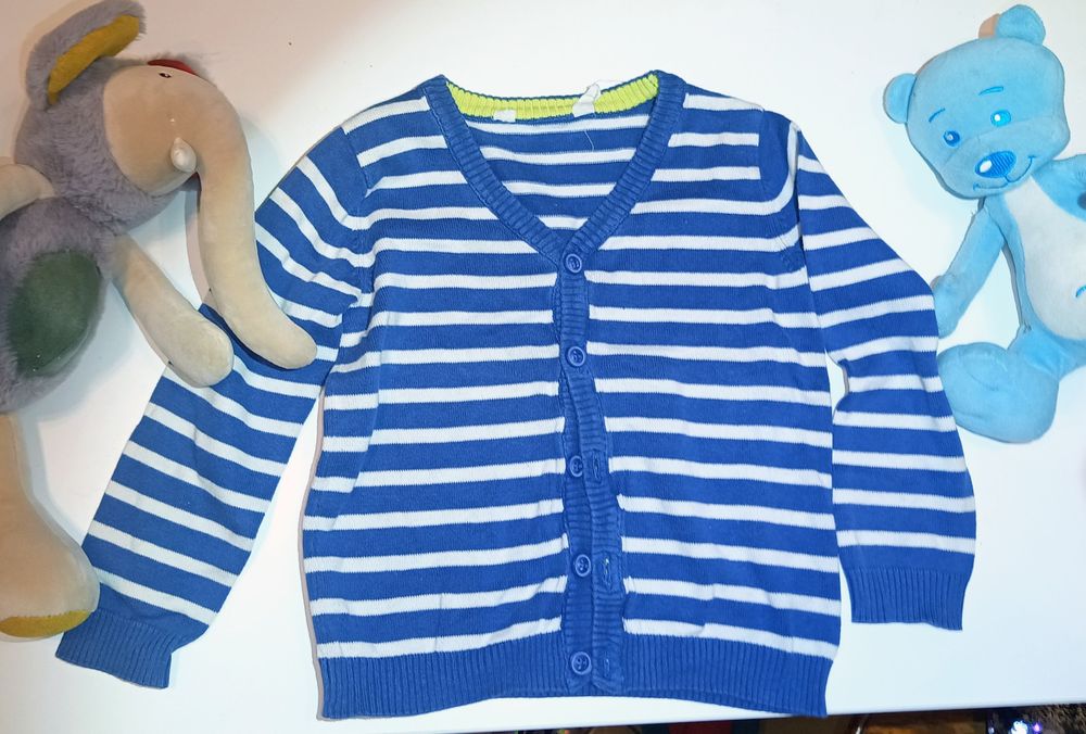 Sweterek w paski H&M na 5-6lat