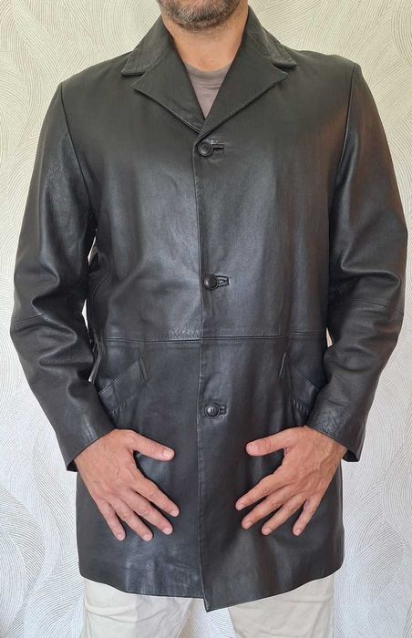 Casaco couro Meskla