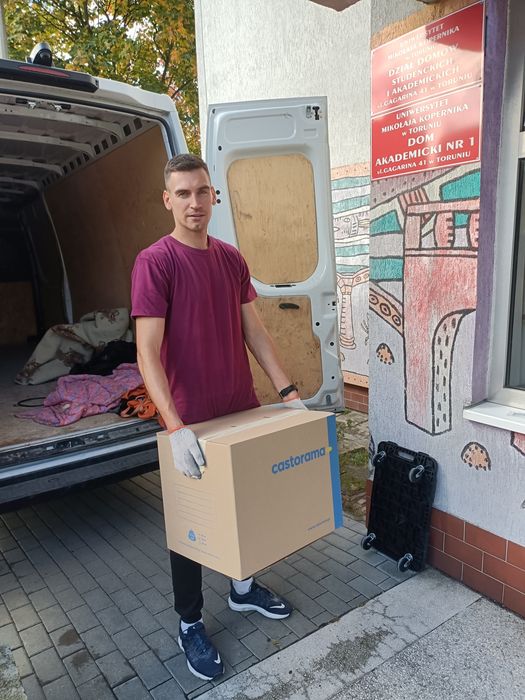 TANIO Transport PRZEPROWADZKI Domów Mieszkań 24/7 TORUŃ