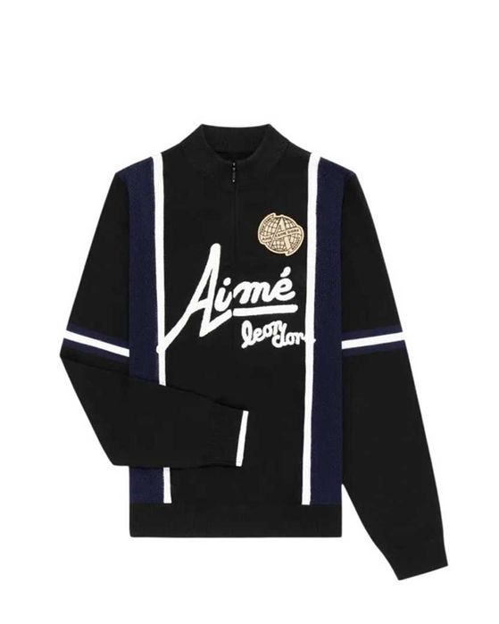 Лонгслів Aime Leon Dore Knit Long-Sleeve Cycling Jersey Black