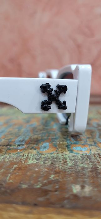 Off white białe okulary przeciwsłoneczne unisex damskie męskie