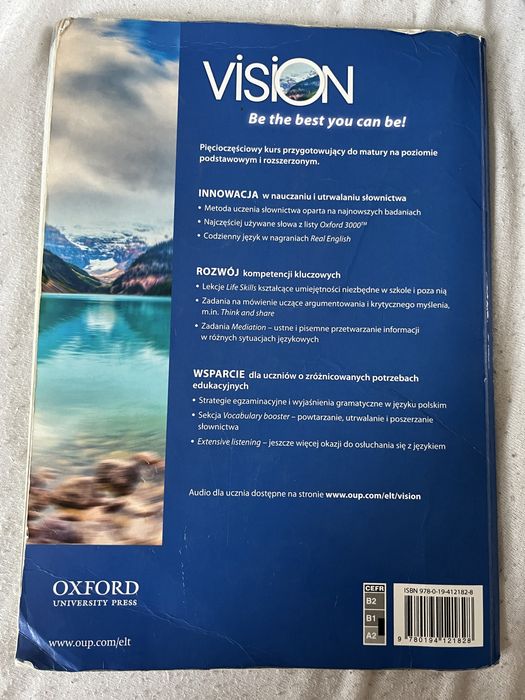Podręcznik do języka angielskiego Vision 2 rok 2019